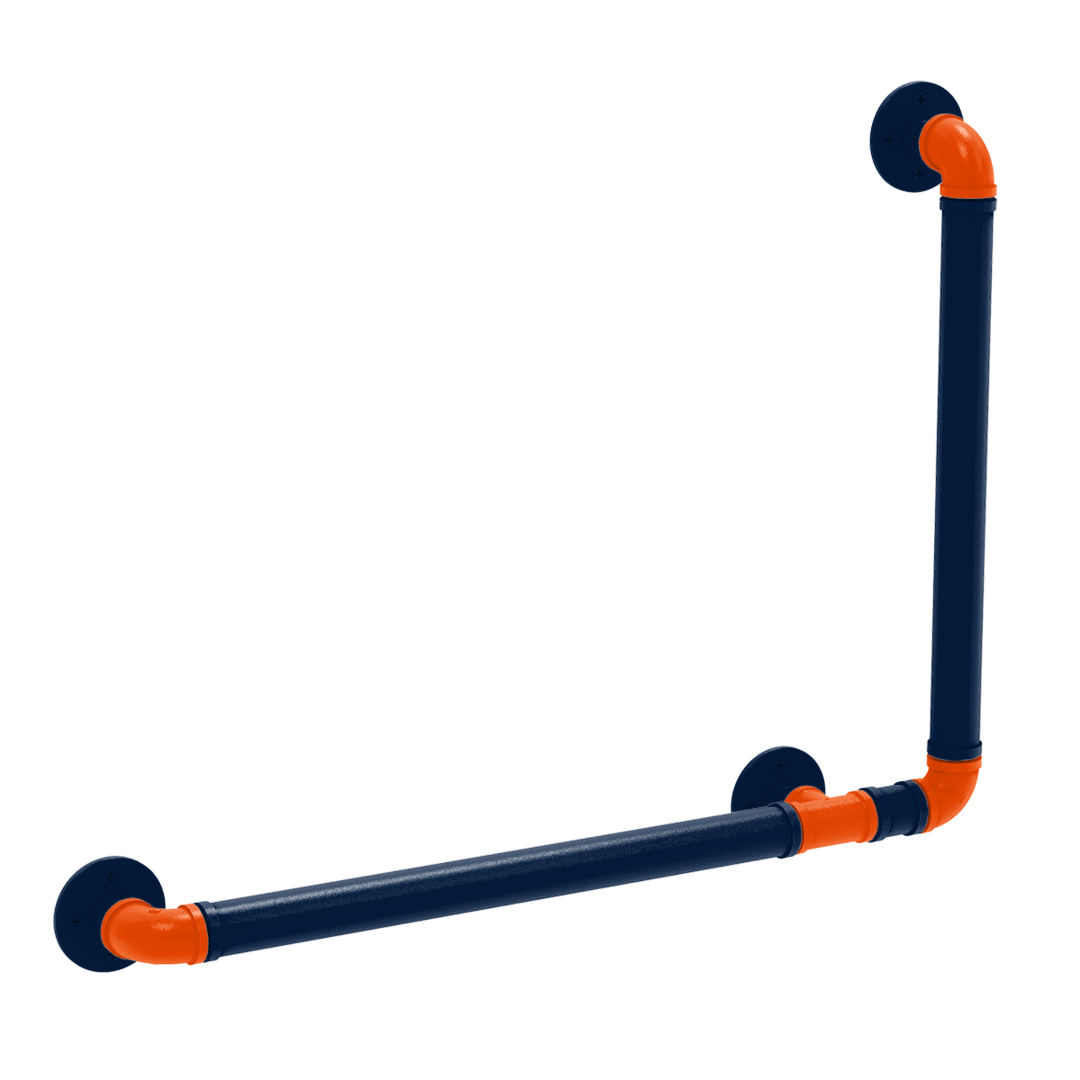 Slapshot Collection 90 Degree Grab Bar Right Hand Edmonton Edition