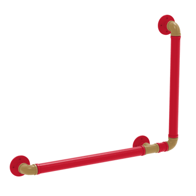 Slapshot Collection 90 Degree Grab Bar Right Hand Ottawa Edition
