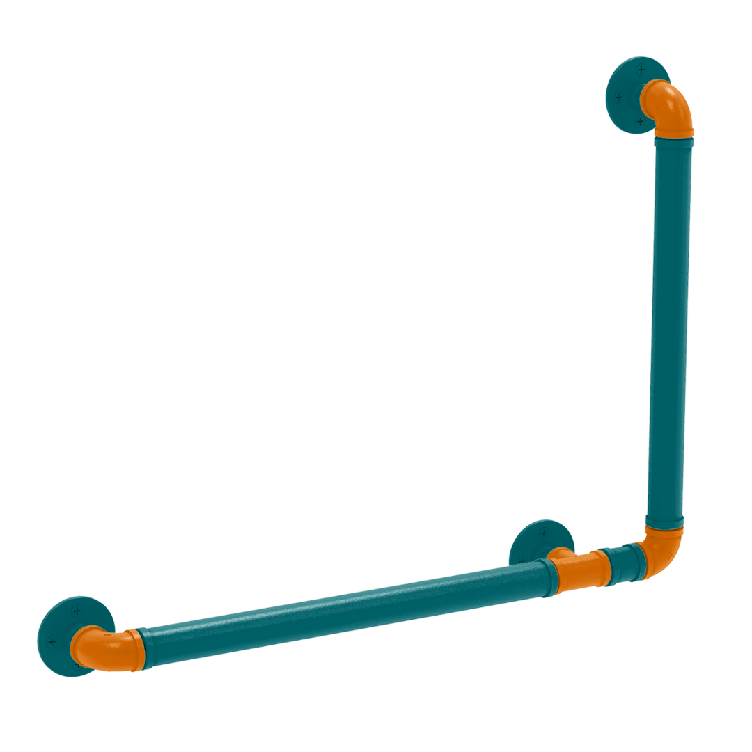 Slapshot Collection 90 Degree Grab Bar Right Hand San Jose Edition