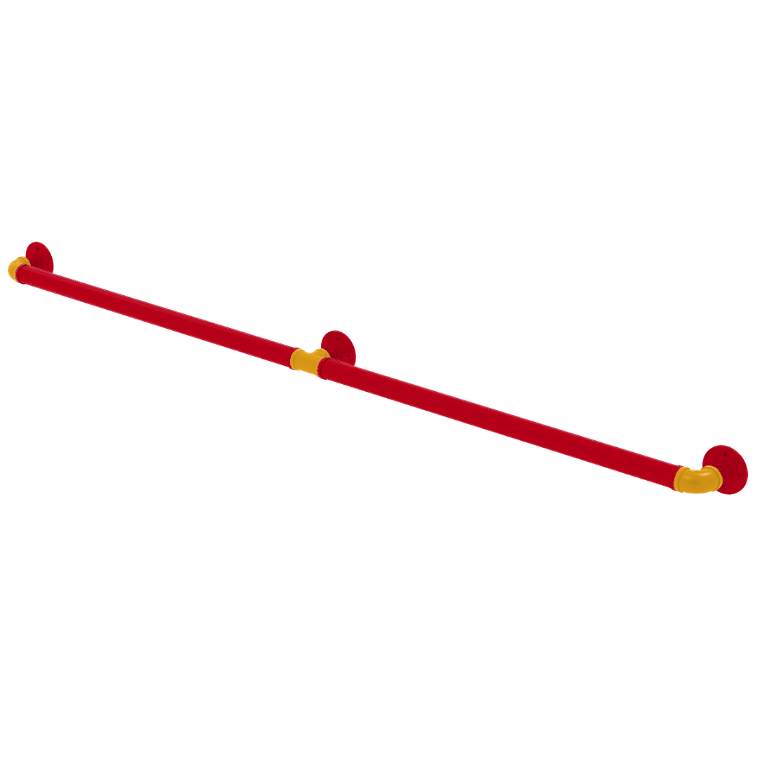 Slapshot Collection Extended 3 Post Grab Bar Calgary Edition