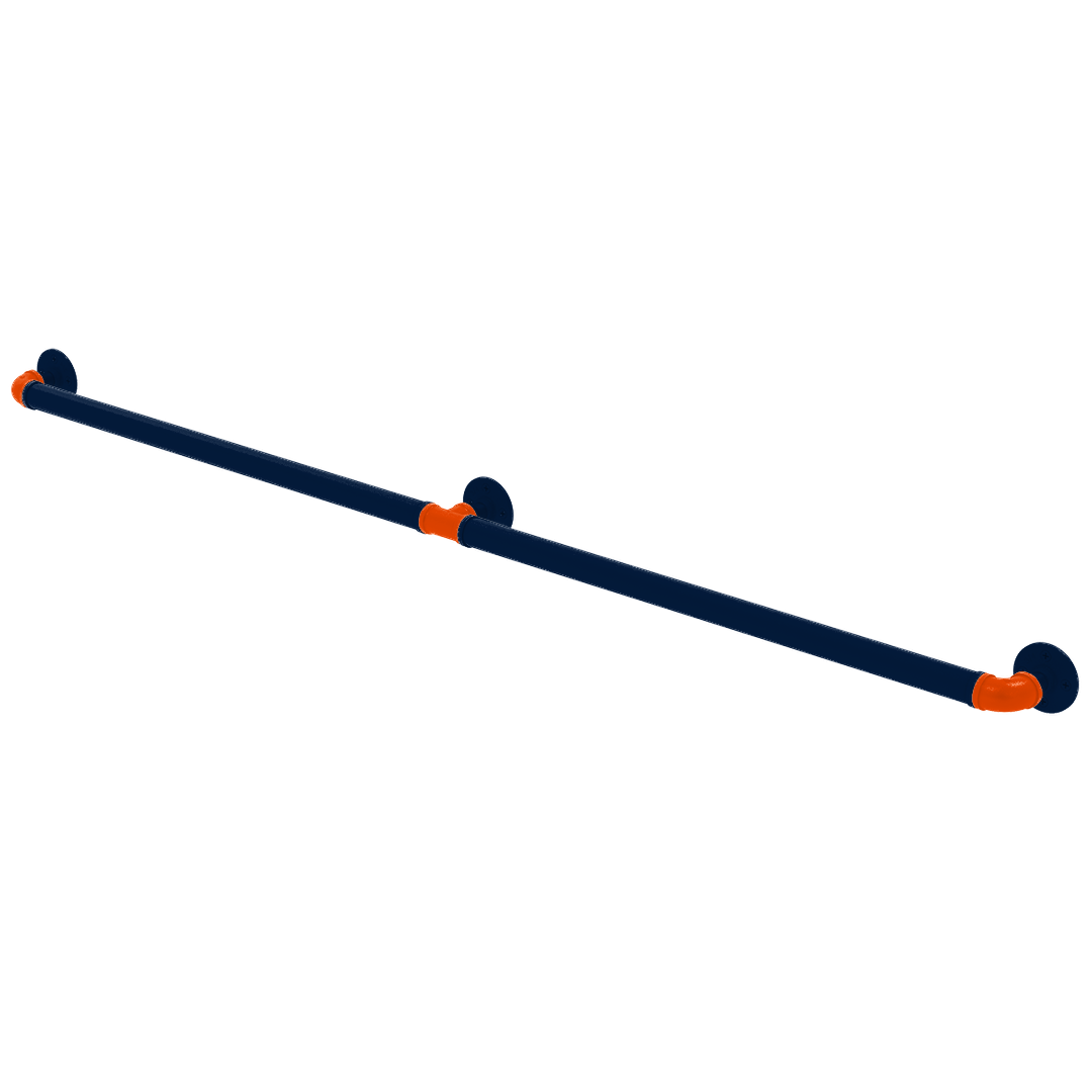 Slapshot Collection Extended 3 Post Grab Bar Edmonton Edition