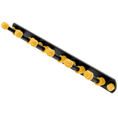 Slapshot Collection 6 Position Tie and Belt Rack Boston Edition