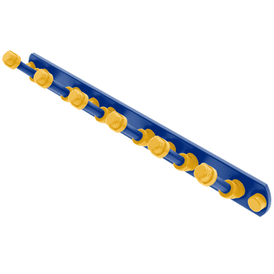 Slapshot Collection 6 Position Tie and Belt Rack St. Louis Edition