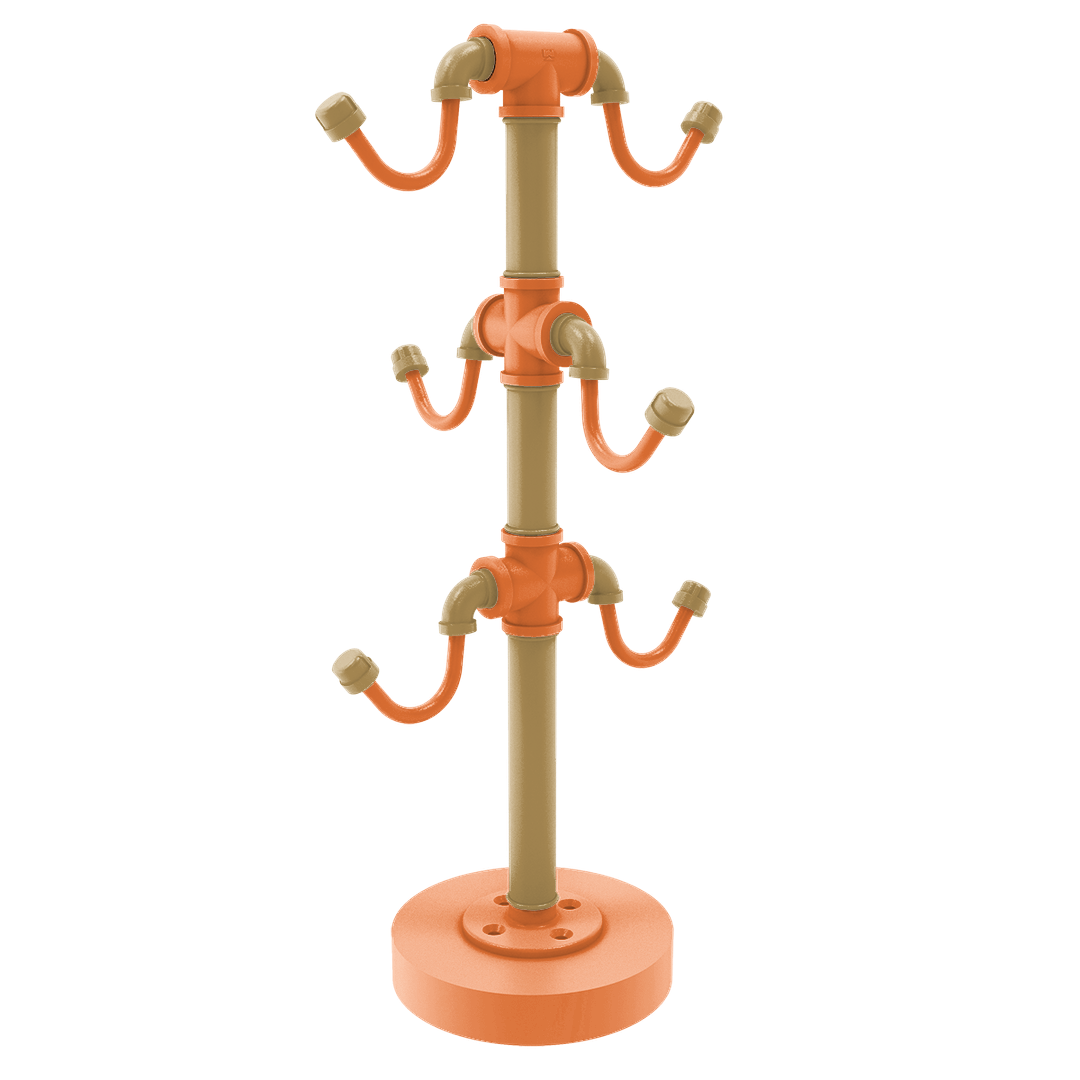 Slapshot Collection Countertop 6 Coffee Mug Holder Anaheim Edition