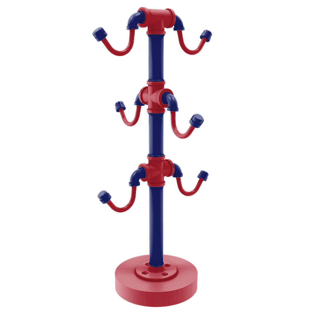 Slapshot Collection Countertop 6 Coffee Mug Holder Montreal Edition