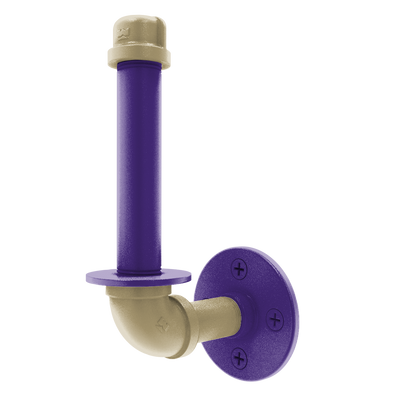 Collegiate Collection Upright Toilet Paper Holder Seattle Purple and Gold Edition