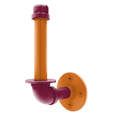 Collegiate Collection Upright Toilet Paper Holder Blacksburg Game Day Edition