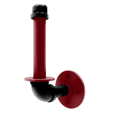 Collegiate Collection Upright Toilet Paper Holder Columbia Garnet and Black Edition