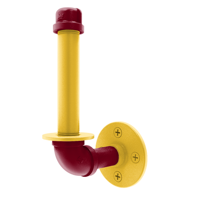 Collegiate Collection Upright Toilet Paper Holder Twin Cities Maroon and Gold Edition