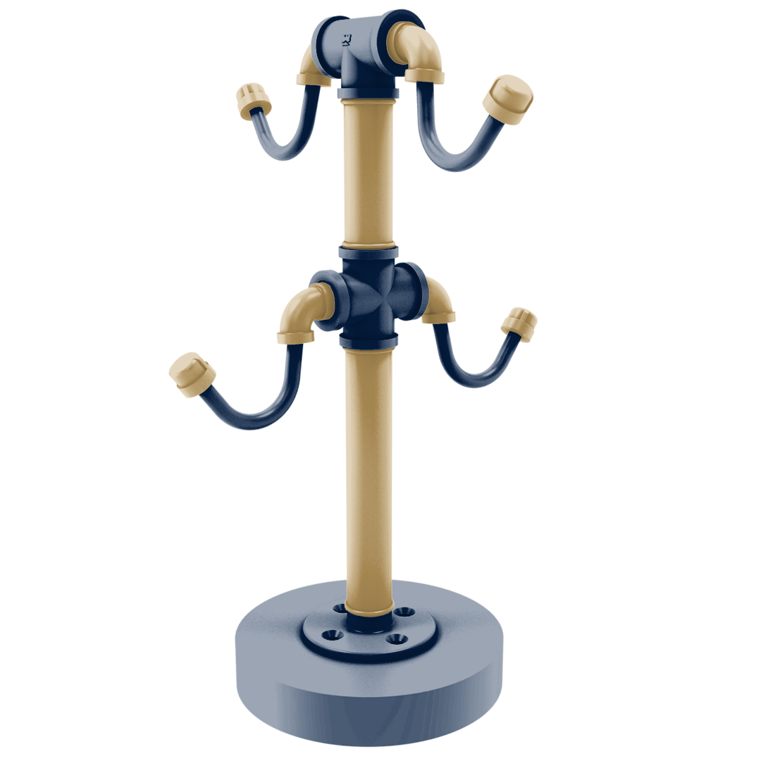 Slapshot Collection Countertop 4 Coffee Mug Holder Florida Edition