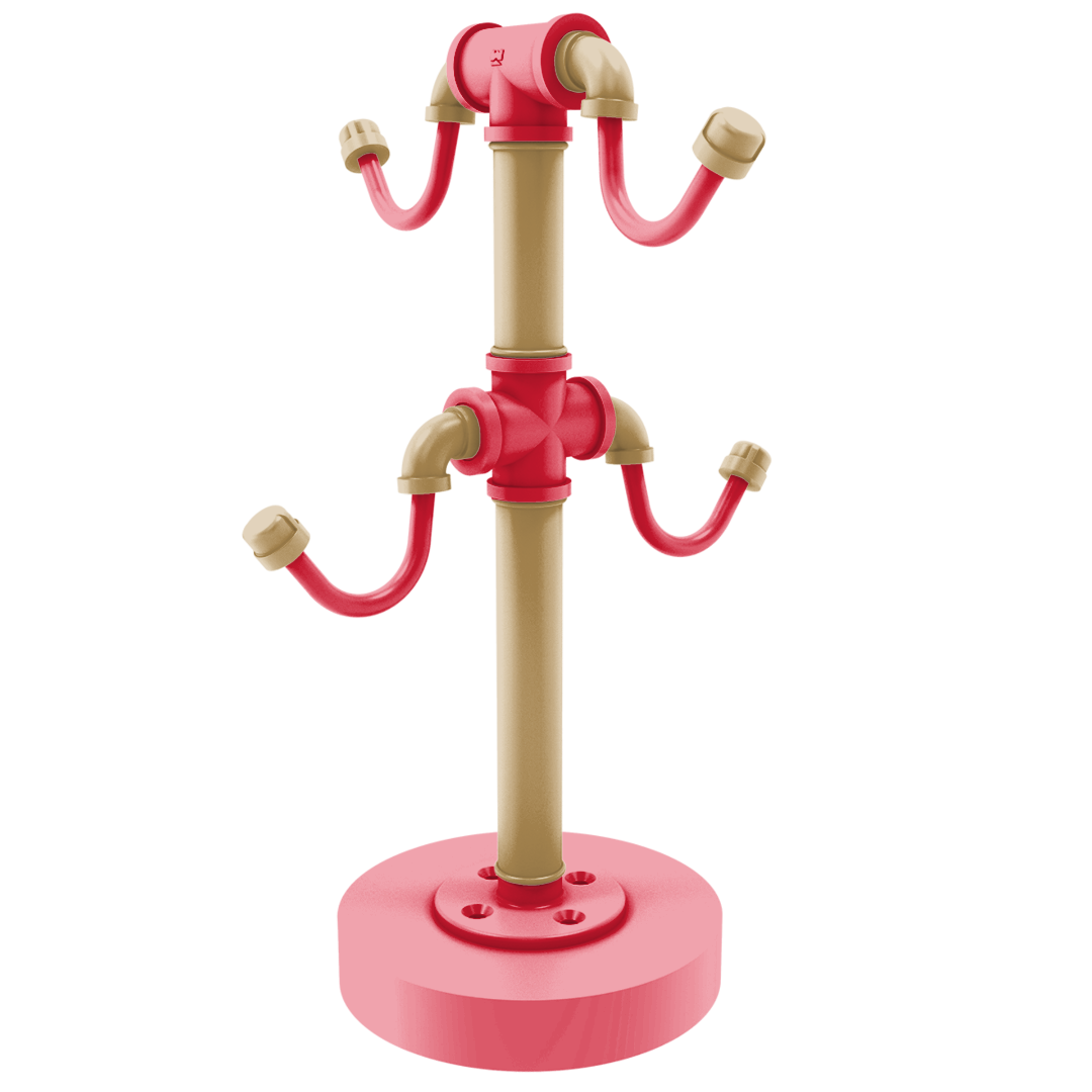 Slapshot Collection Countertop 4 Coffee Mug Holder Ottawa Edition