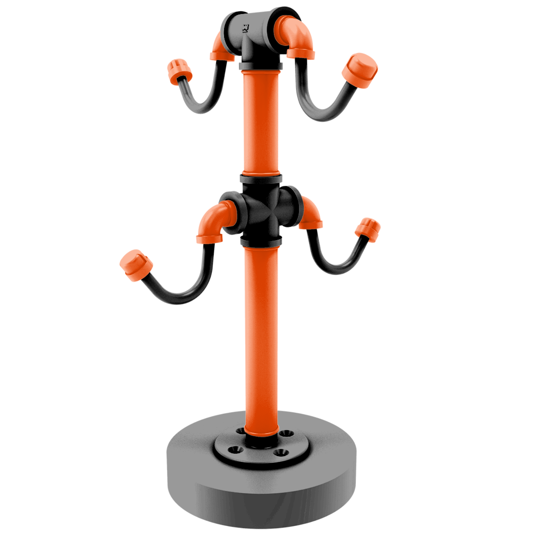 Slapshot Collection Countertop 4 Coffee Mug Holder Philadelphia Edition