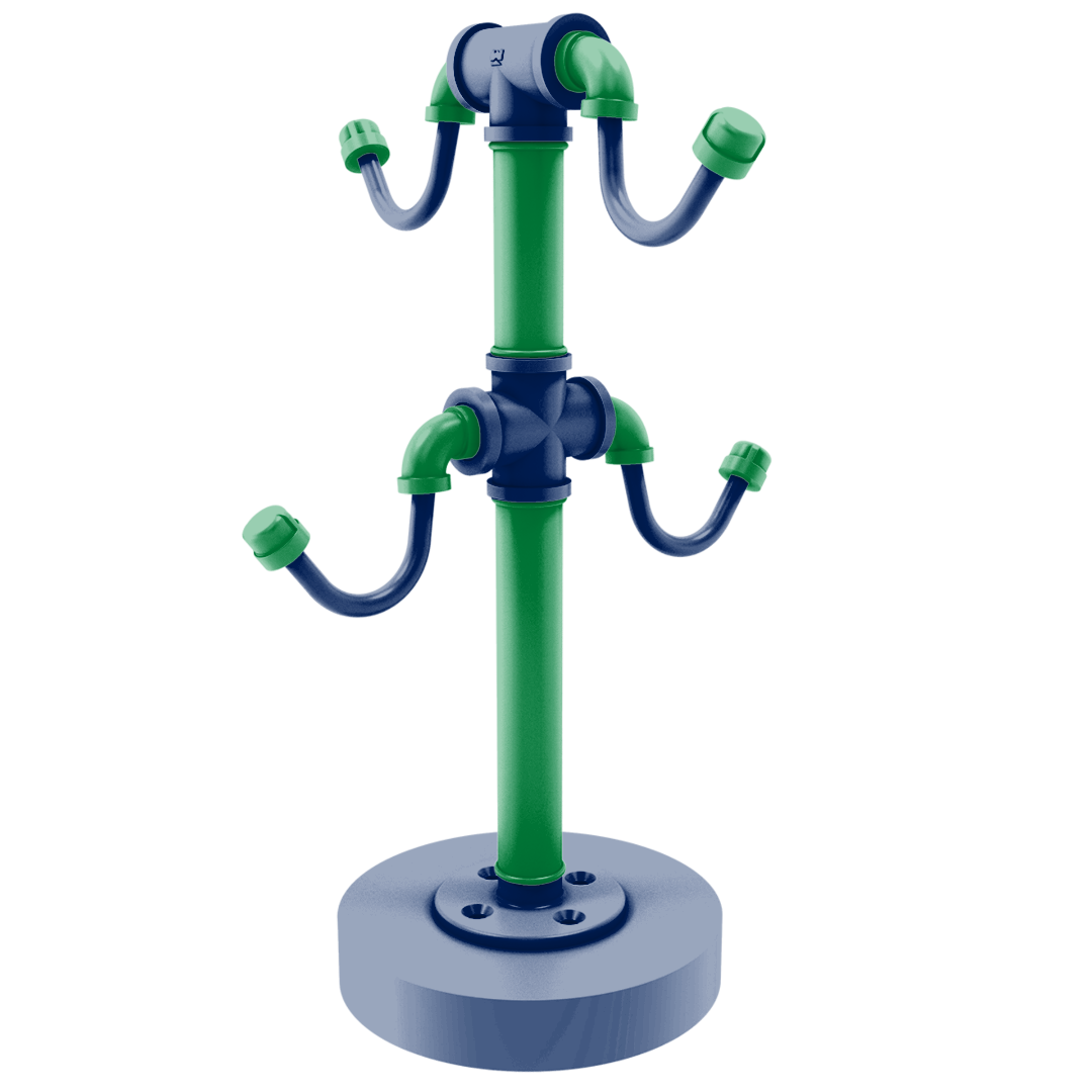 Slapshot Collection Countertop 4 Coffee Mug Holder Vancouver Edition