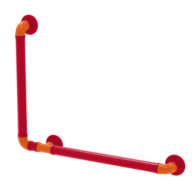 Slapshot Collection 90 Degree Grab Bar Left Hand Chicago Edition