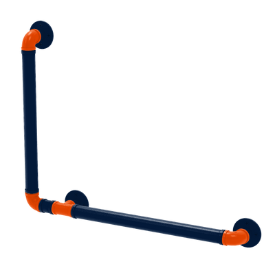 Slapshot Collection 90 Degree Grab Bar Left Hand Edmonton Edition