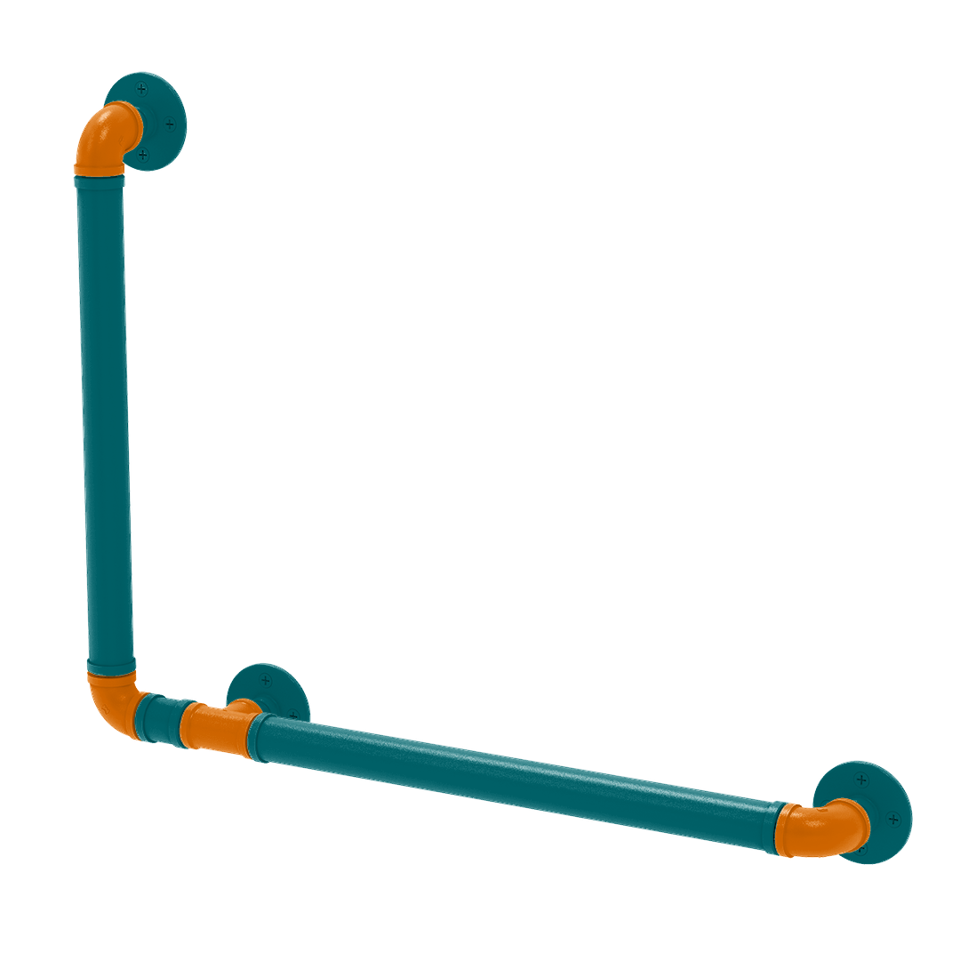 Slapshot Collection 90 Degree Grab Bar Left Hand San Jose Edition