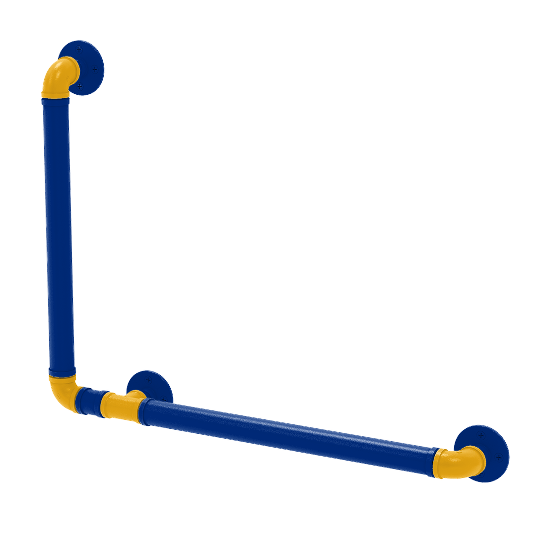 Slapshot Collection 90 Degree Grab Bar Left Hand St. Louis Edition