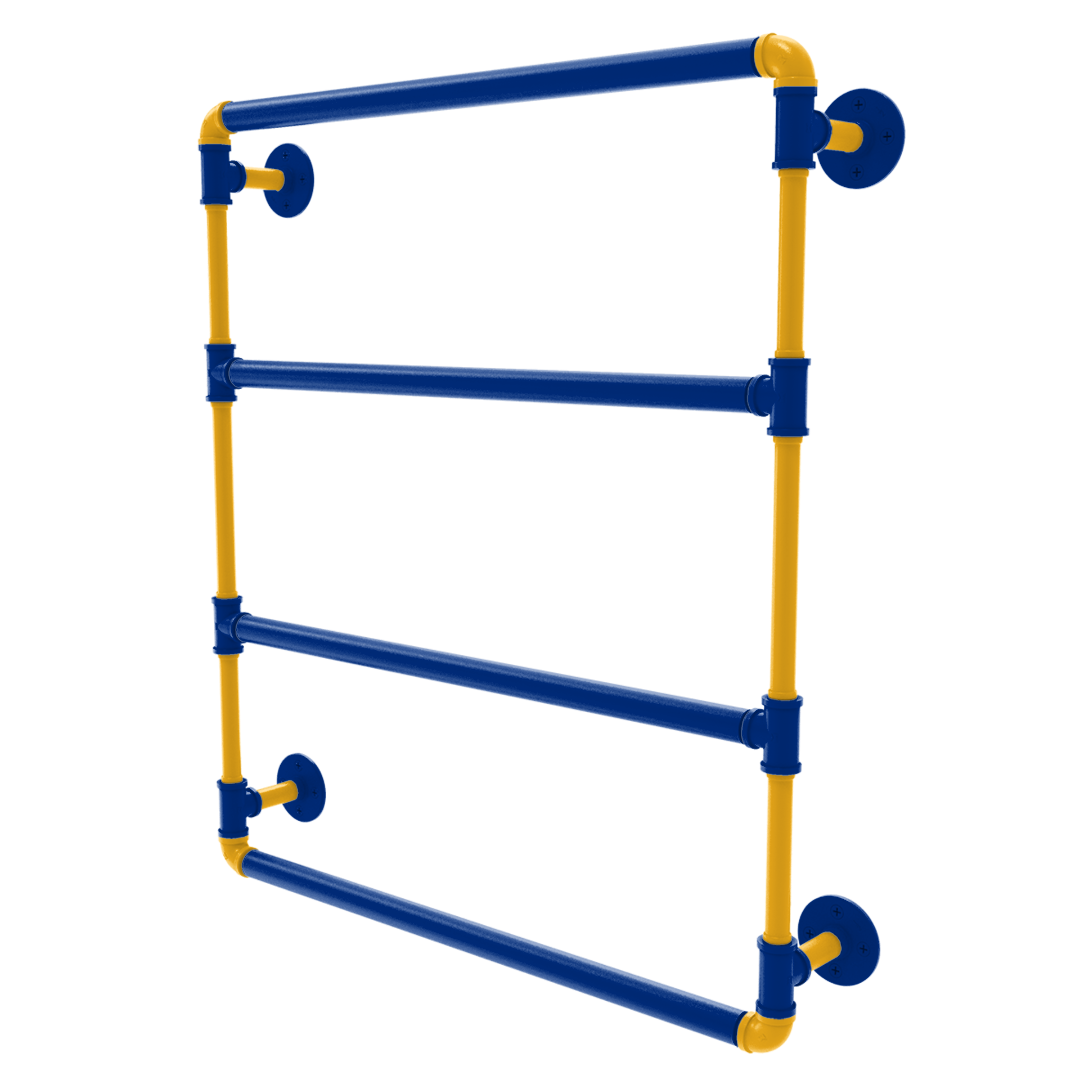 Slapshot Collection Wall Mounted Ladder Towel Bar Buffalo Edition