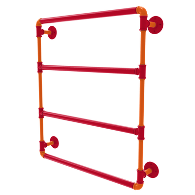Slapshot Collection Wall Mounted Ladder Towel Bar Chicago Edition