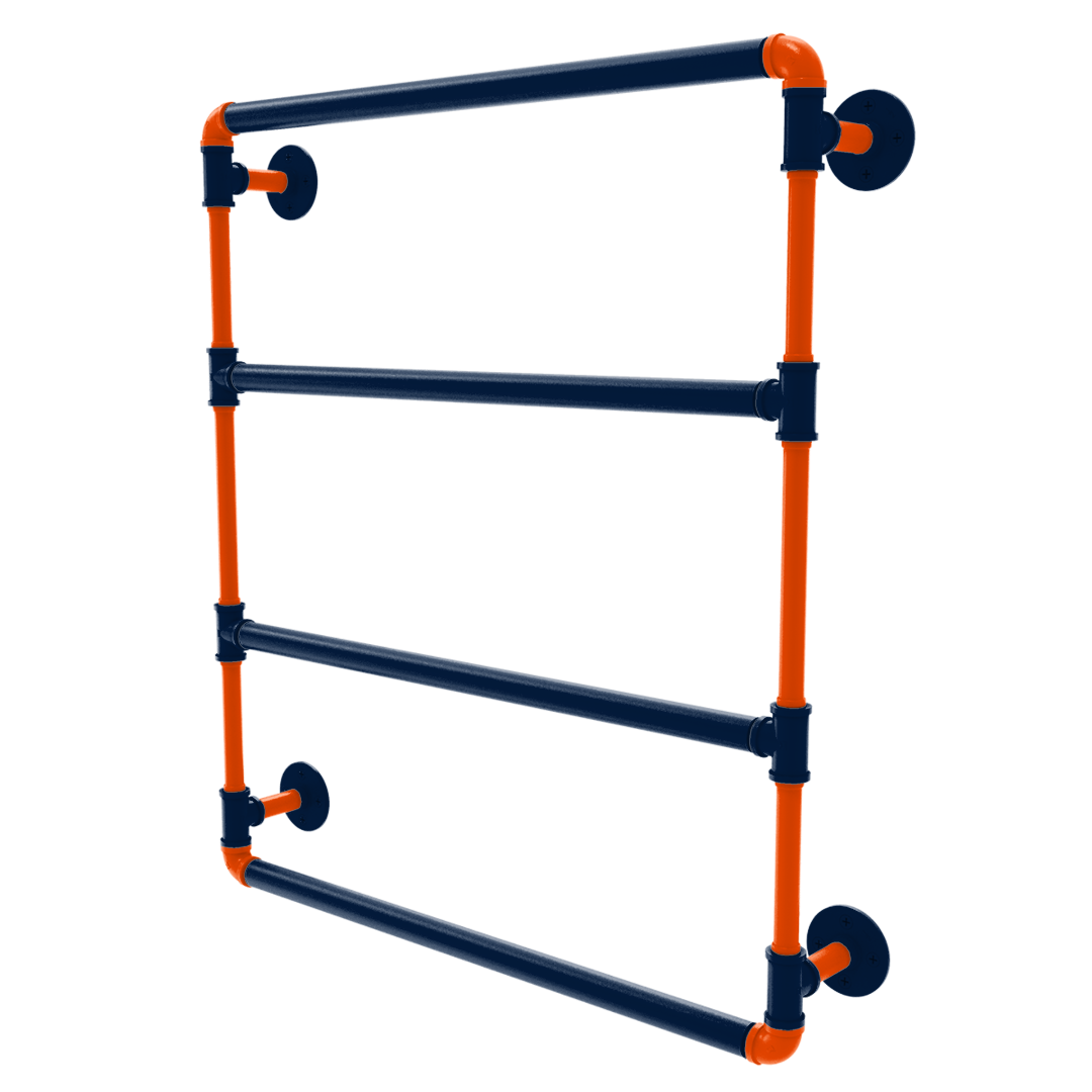 Slapshot Collection Wall Mounted Ladder Towel Bar Edmonton Edition