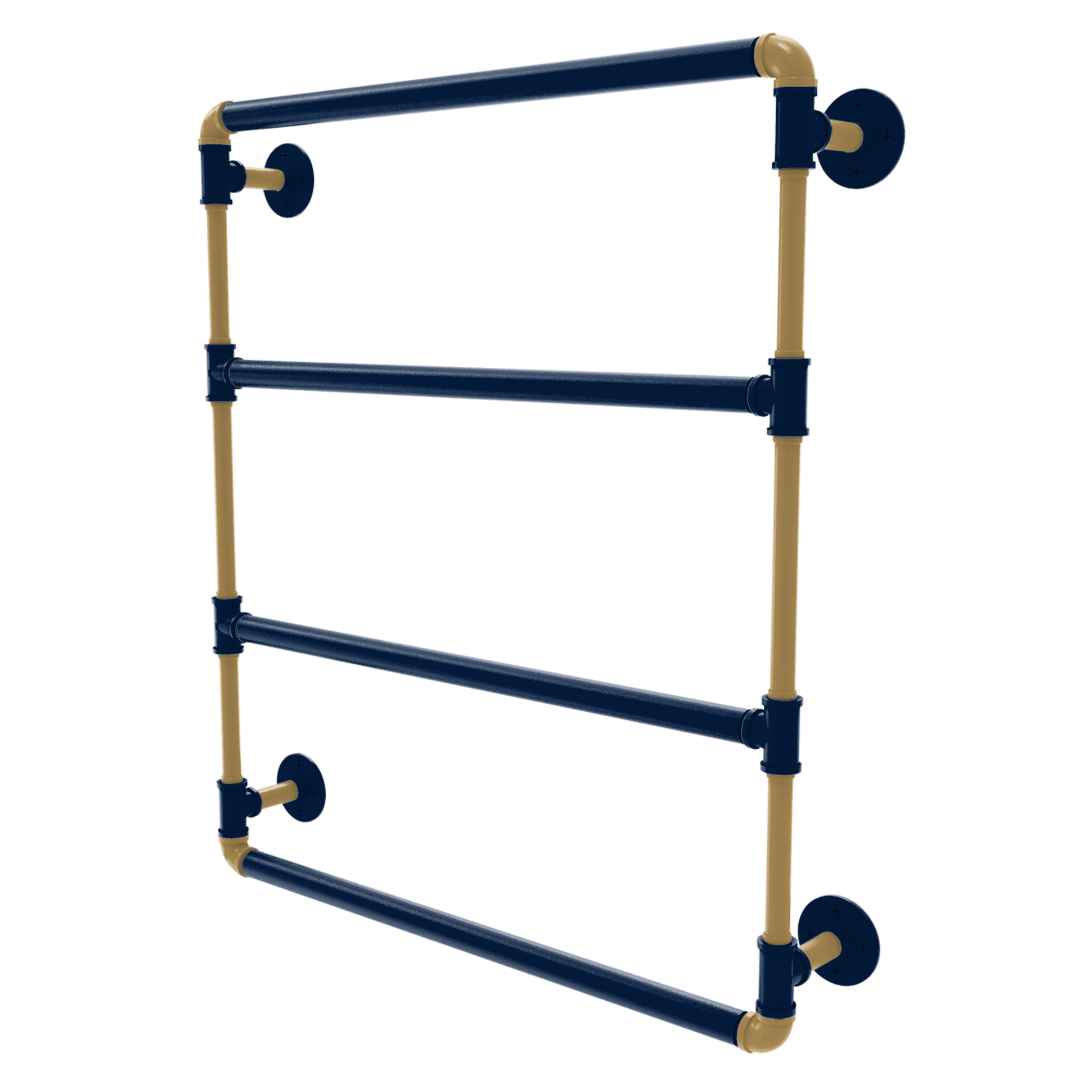 Slapshot Collection Wall Mounted Ladder Towel Bar Florida Edition