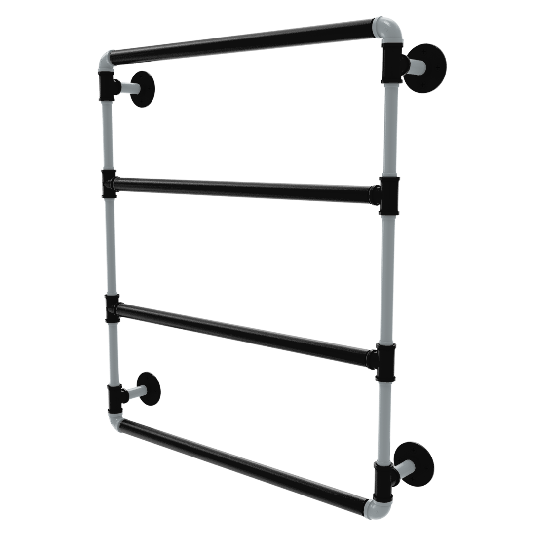 Slapshot Collection Wall Mounted Ladder Towel Bar Los Angeles Edition
