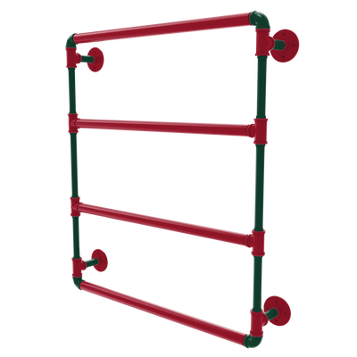 Slapshot Collection Wall Mounted Ladder Towel Bar Minnesota Edition