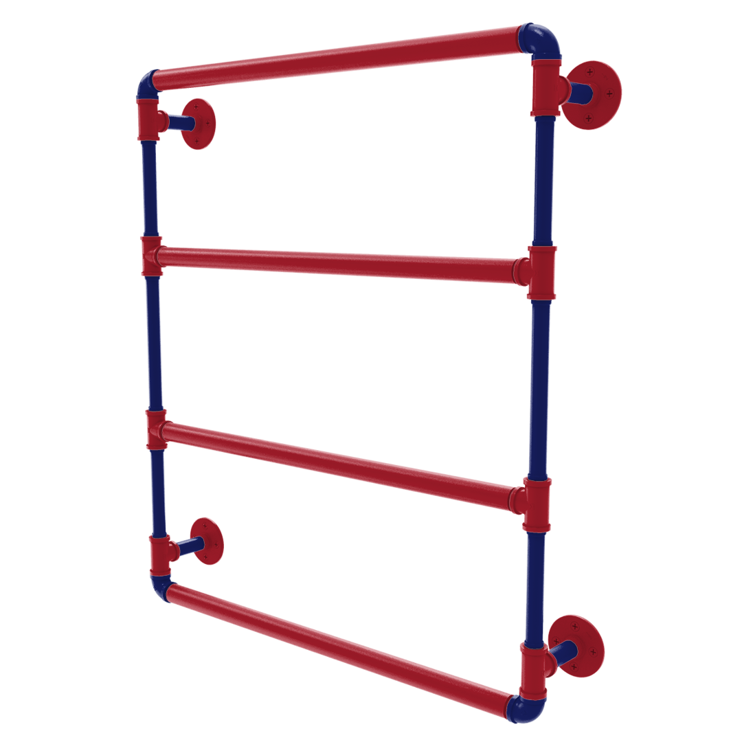 Slapshot Collection Wall Mounted Ladder Towel Bar Montreal Edition