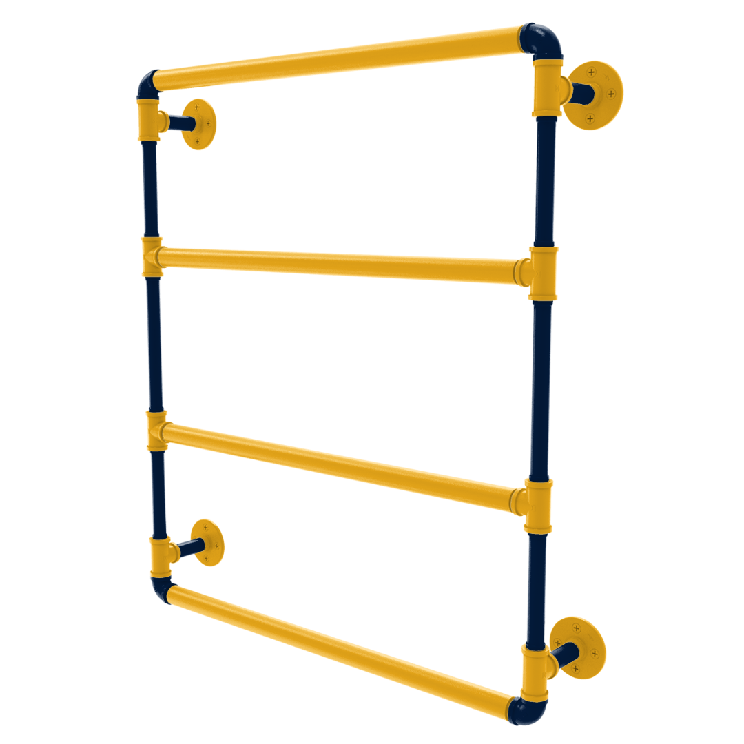 Slapshot Collection Wall Mounted Ladder Towel Bar Nashville Edition