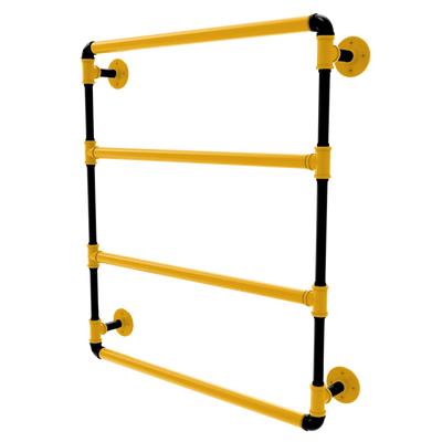 Slapshot Collection Wall Mounted Ladder Towel Bar Pittsburgh Edition