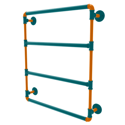 Slapshot Collection Wall Mounted Ladder Towel Bar San Jose Edition