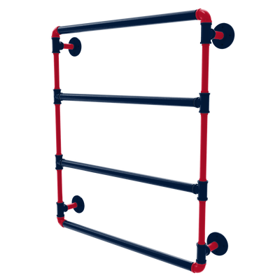 Slapshot Collection Wall Mounted Ladder Towel Bar Washington Edition