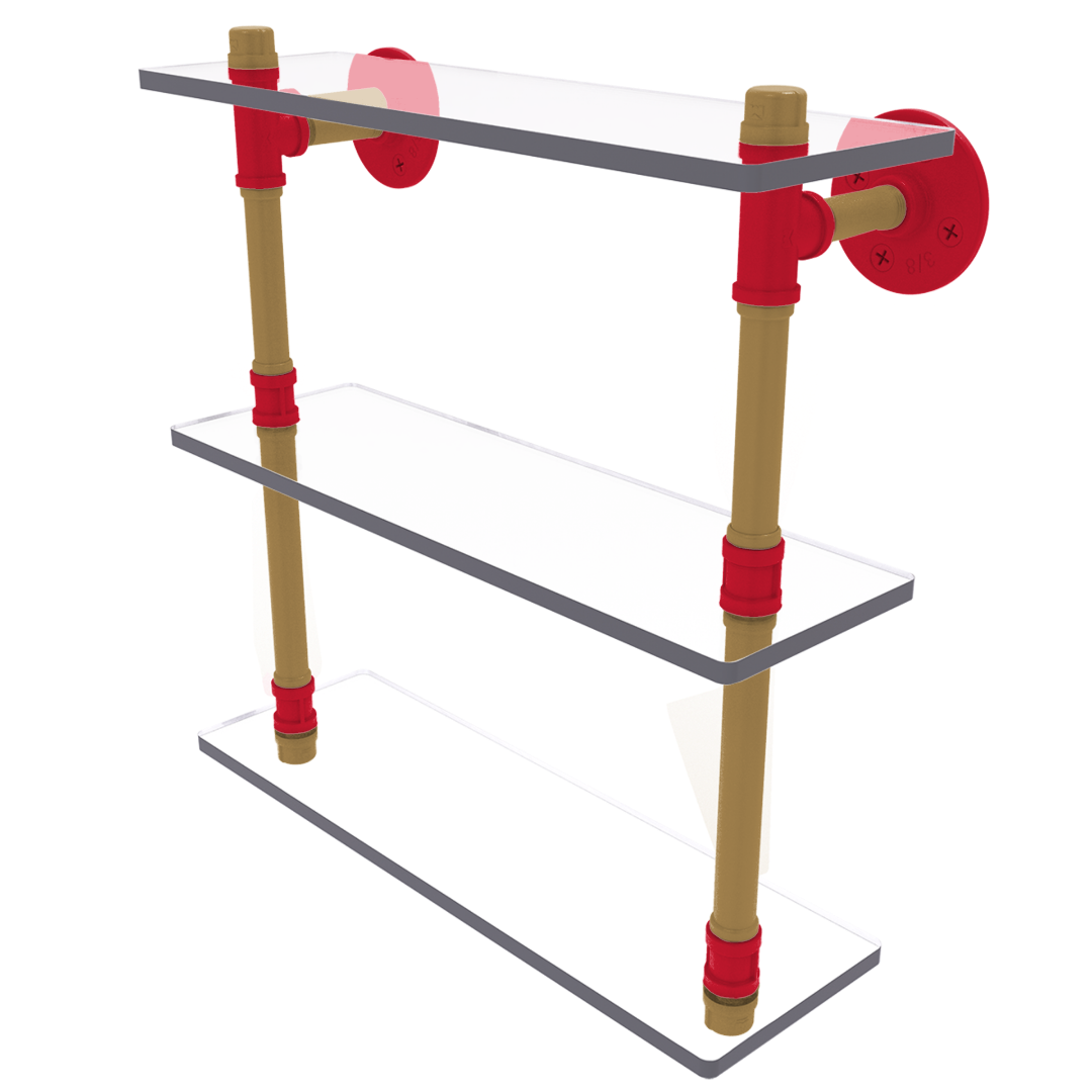 Slapshot Collection Triple Glass Shelf Ottawa Edition