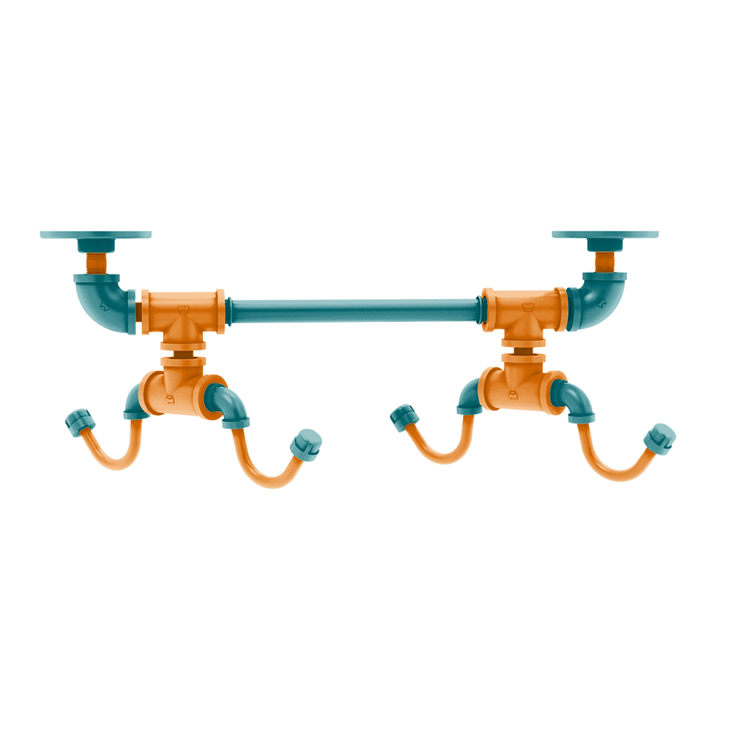 Slapshot Collection Under Cabinet 4 Coffee Mug Rack San Jose Edition