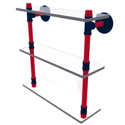 Slapshot Collection Triple Glass Shelf Washington Edition