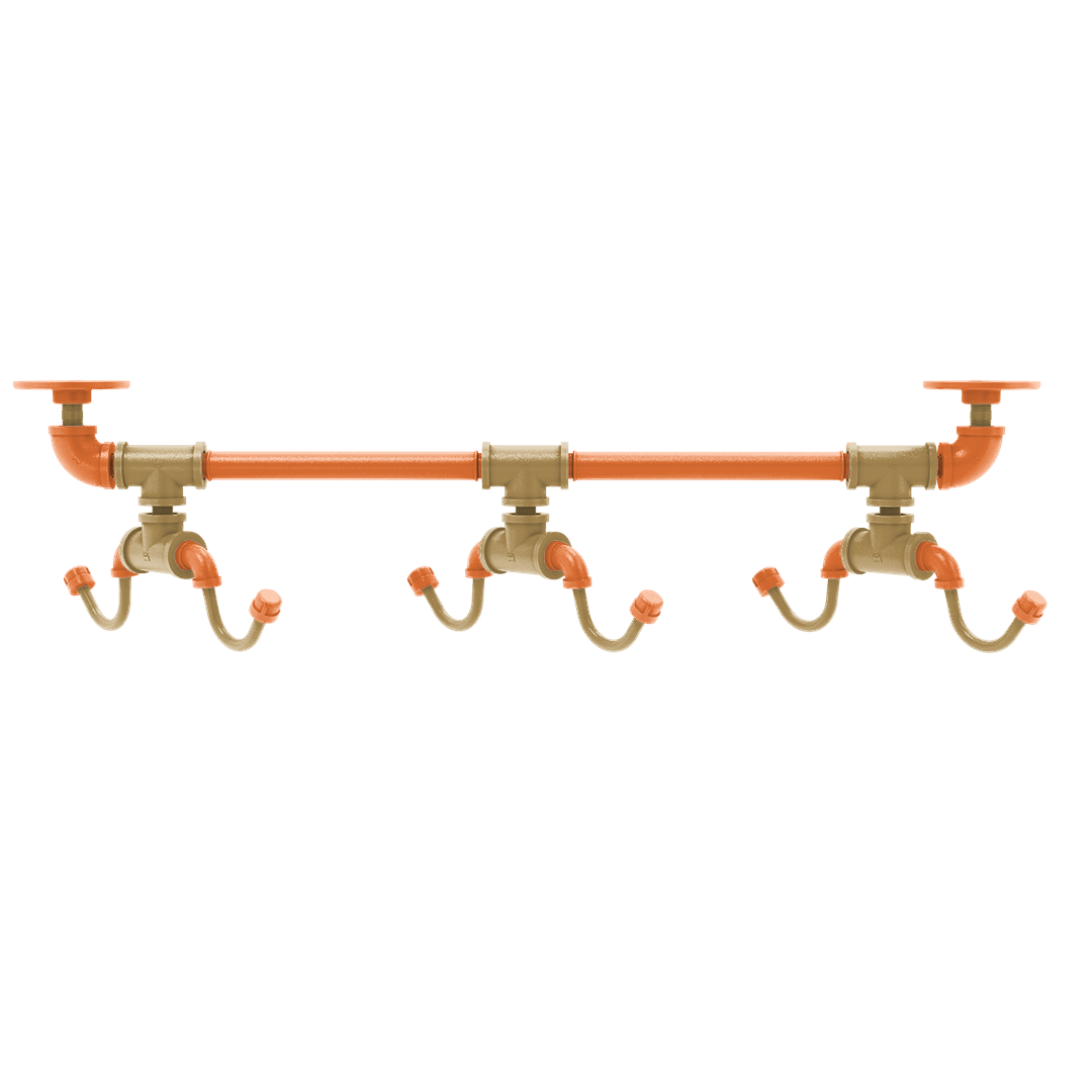 Slapshot Collection Under Cabinet 6 Coffee Mug Rack Anaheim Edition