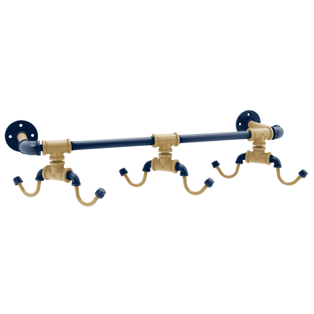 Slapshot Collection Wall Mounted 6 Coffee Mug Rack Florida Edition