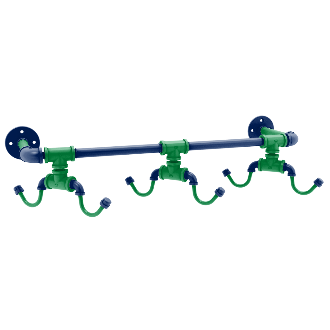 Slapshot Collection Wall Mounted 6 Coffee Mug Rack Vancouver Edition