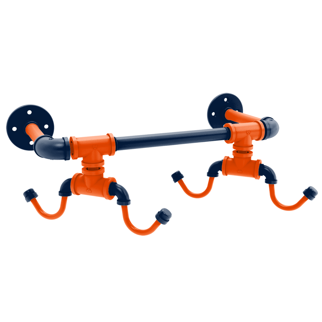 Slapshot Collection Wall Mounted 4 Coffee Mug Rack Edmonton Edition