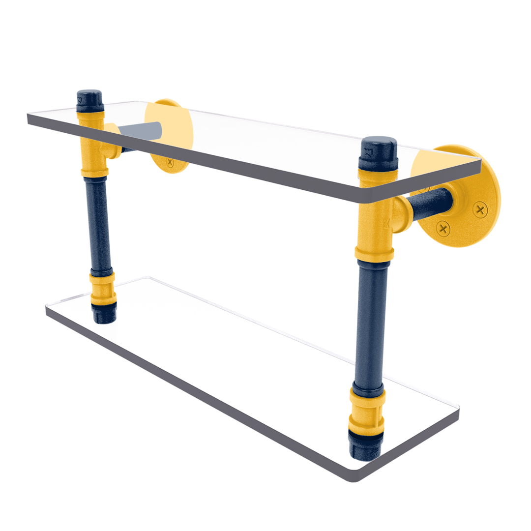 Slapshot Collection Double Glass Shelf Nashville Edition