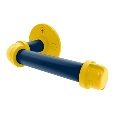 Collection European Style Toilet Tissue Holder Great Lakes Maize and Blue Edition P-100-ETP