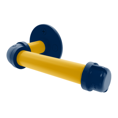 Collection European Style Toilet Tissue Holder Mountaineer State Blue and Gold Edition P-100-ETP