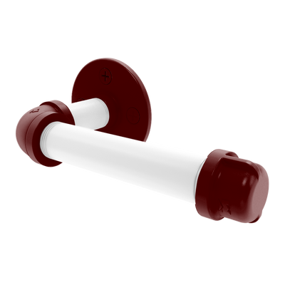 Collection European Style Toilet Tissue Holder College Station Maroon and White Edition P-100-ETP