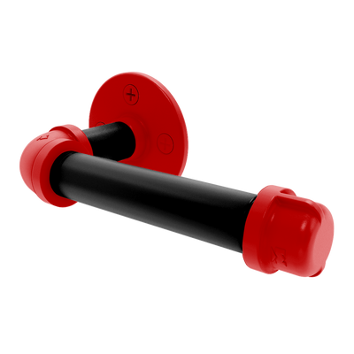 Collection European Style Toilet Tissue Holder Lubbock Red and Black Edition P-100-ETP