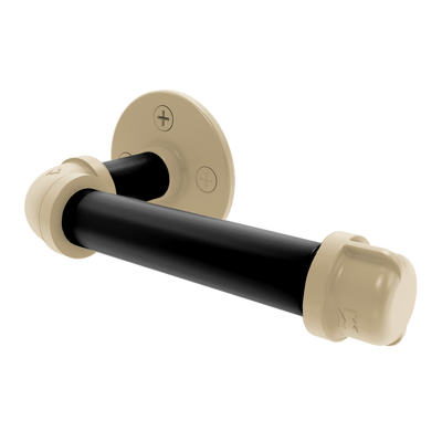 Collection European Style Toilet Tissue Holder West Lafayette Black and Gold Edition P-100-ETP