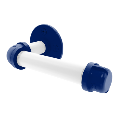 Collection European Style Toilet Tissue Holder Durham Blue and White Edition P-100-ETP