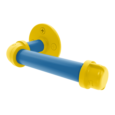Collection European Style Toilet Tissue Holder Westwood Blue and Gold Edition P-100-ETP