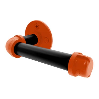 Collection European Style Toilet Tissue Holder Corvallis Orange and Black EditionP-100-ETP
