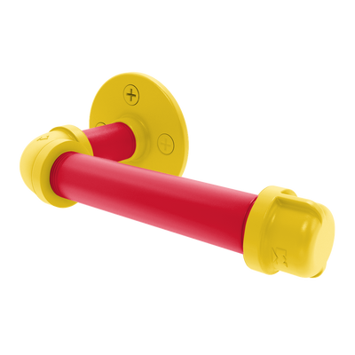Collection European Style Toilet Tissue Holder Chesapeake Red Black and Gold Edition P-100-ETP