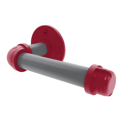 Collection European Style Toilet Tissue Holder Pullman Crimson and Gray Edition P-100-ETP